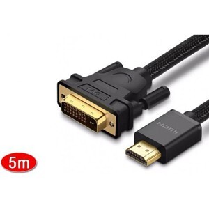 Cáp chuyển đổi HDMI to DVI 24+1 dài 5m Ugreen 50350