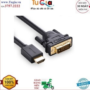 Cáp chuyển đổi HDMI to DVI 5m Ugreen UG-10137