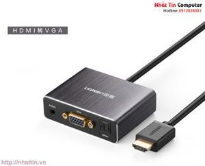 Cáp chuyển đổi HDMI to VGA+Audio+Spdif Ugreen 40282