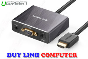 Cáp chuyển đổi HDMI to VGA+Audio+Spdif Ugreen 40282