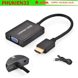 Cáp chuyển đổi HDMI to VGA Ugreen 40212