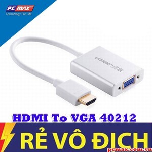 Cáp chuyển đổi HDMI to VGA Ugreen 40212