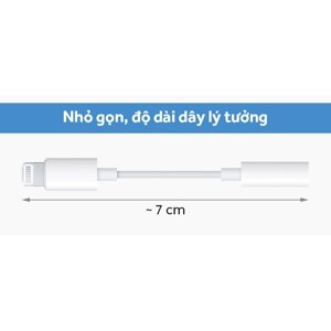 Cáp chuyển đổi Lightning sang Apple MMX62 3.5mm