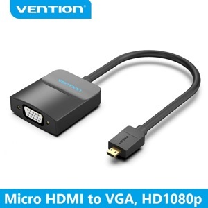 Cáp chuyển đổi Micro HDMI sang VGA Vention AGBBB