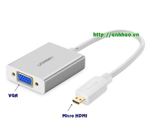 Cáp Micro HDMI sang VGA UG-40222