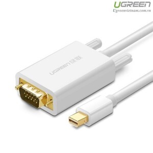 Cáp chuyển đổi Mini Displayport to VGA dài 2m chính hãng Ugreen 10406