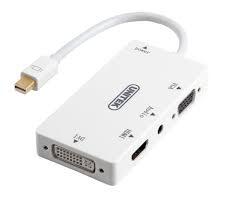 Cáp chuyển đổi mini DisplayPort sang HDMI/DVI/VGA Unitek Y6354