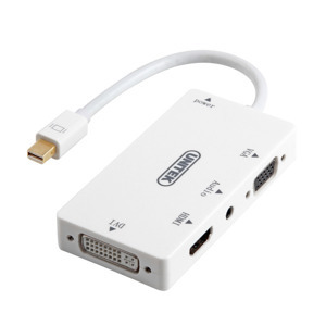 Cáp chuyển đổi mini DisplayPort sang HDMI/DVI/VGA Unitek Y6354