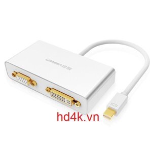 Cáp chuyển đổi Mini Displayport sang HDMI, VGA và DVI Ugreen 10438