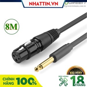 Cáp chuyển đổi từ 6.5mm sang AV Cannon Ugreen UG-20722