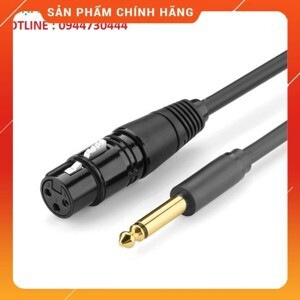 Cáp chuyển đổi từ 6.5mm sang AV Cannon (XLR) Ugreen 20723 10m