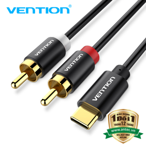 Cáp chuyển đổi Type-C to 2 RCA dài 05m Vention BGDBD