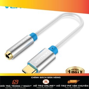 Cáp chuyển đổi Type-C to audio 3.5mm Vention BGCBA