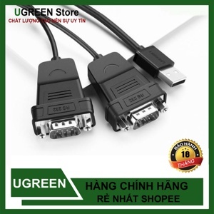 Cáp chuyển đổi USB 2.0 ra Dual serial RS232 Ugreen 30769