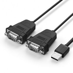 Cáp chuyển đổi USB 2.0 ra Dual serial RS232 Ugreen 30769