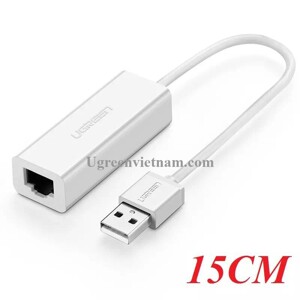 Cáp chuyển đổi USB 2.0 Sang cổng Lan Ugreen 30295