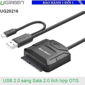 Cáp chuyển đổi USB 2.0 sang SATA Ugreen 20216