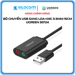 Cáp chuyển đổi USB 2.0 to 3.5 Ugreen UG-30724