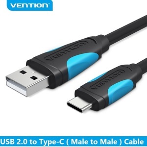 Cáp chuyển đổi USB 2.0 to USB Type C dài 1.5m Vention VAS-A36-B150