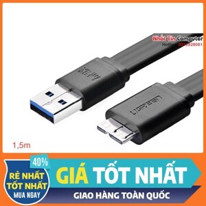 Cáp chuyển đổi USB 3.0 sang Micro B 1.5m Ugreen 10810