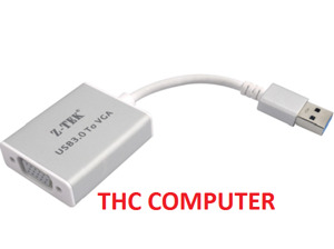 Cáp chuyển đổi USB 3.0 sang VGA Z-tek ZY-197