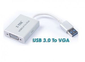 Cáp chuyển đổi USB 3.0 sang VGA Z-tek ZY-197