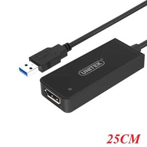 Cáp chuyển đổi USB 3.0 to DisplayPort Full HD 2560P Unitek Y-3703