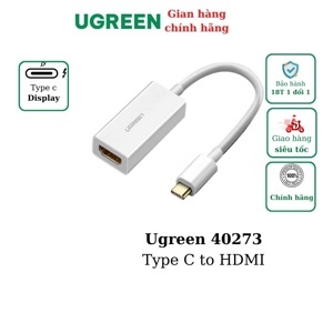 Cáp chuyển đổi USB-C to HDMI Ugreen 40273