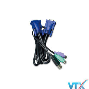 Cáp chuyển đổi USB Planet KVM-KC1-3