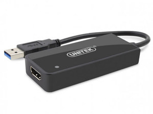 Cáp chuyển đổi USB sang HDMI chính hãng Unitek Y-3702