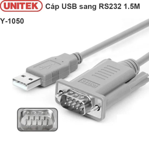 Cáp chuyển đổi USB to Com Unitek Y-109