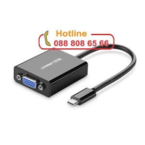 Cáp chuyển đổi USB Type-C sang VGA Ugreen 20586