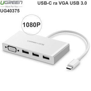 Cáp chuyển đổi USB Type-c sang VGA Ugreen 40375