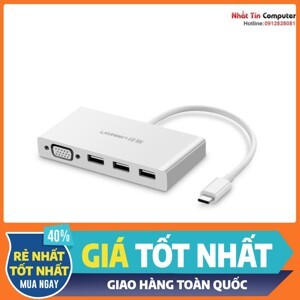 Cáp chuyển đổi USB Type-c sang VGA Ugreen 40375