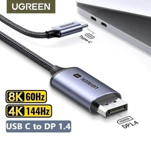 Cáp chuyển đổi USB Type-C to Displayport Ugreen 40420