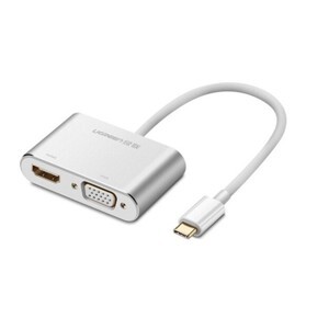 Cáp chuyển đổi USB type-C to HDMI và VGA Ugreen 50317