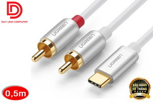 Cáp chuyển đổi USB Type C to RCA Ugreen 30733 - 0,5m