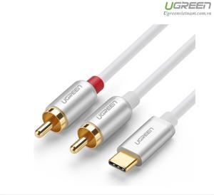 Cáp chuyển đổi USB Type C to RCA Ugreen 30733 - 0,5m