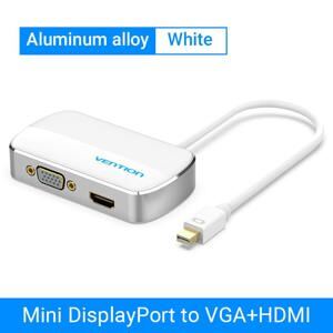 Cáp chuyển đổi Vention Mini DP sang VGA & HDMI HBBWB