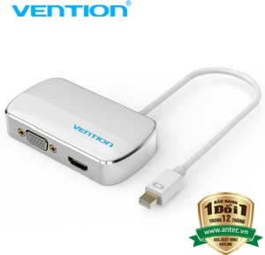 Cáp chuyển đổi Vention Mini DP sang VGA & HDMI HBBWB