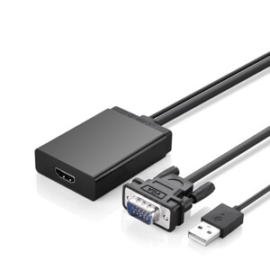 Cáp chuyển đổi VGA to HDMI+audio UGREEN UG-40213