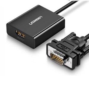 Cáp chuyển đổi VGA to HDMI + Audio Ugreen 60814