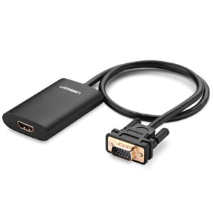 Cáp chuyển đổi VGA to HDMI + Audio Ugreen UG-40264