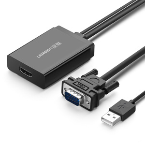 Cáp chuyển đổi VGA to HDMI Ugreen MM106