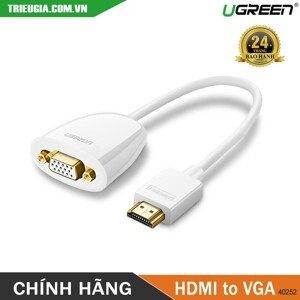 Cáp chuyển HDMI sang VGA Ugreen 40253