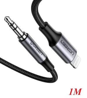 Cáp chuyển Lighting sang 3.5mm dài 1m Ugreen 70509