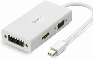 Cáp chuyển Mini Displayport to VGA + HDMI + DVI hỗ trợ 4k2k Ugreen 20417