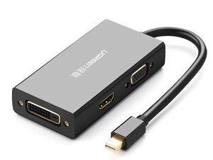 Cáp chuyển Mini Displayport to VGA + HDMI + DVI hỗ trợ 4k2k Ugreen 20417