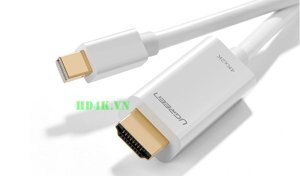 Cáp chuyển Mini DisplayPort to HDMI 2M 4K Ugreen 10452