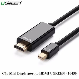 Cáp chuyển Mini DisplayPort to HDMI 1.5M Ugreen 10450